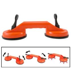 Double Suction Cup Dent Puller Glass Handle Repair Tool For PC Laptop Imac Lcd Tv Diameter:...