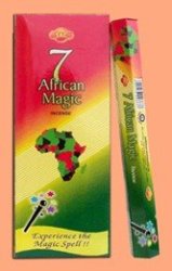 7 African Magic Incense 20 Stick Tube