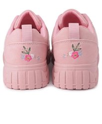 Floral Ladies' Mink Fashion Sneakers