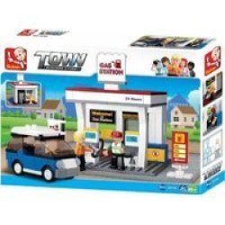 Town Series - Gas Station 167 Pieces