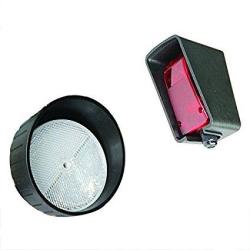 ALEKO Gate Opener Safety Reversing Reflective Sensors Photo Beam Infrared Sensor Reflector Photo Eye