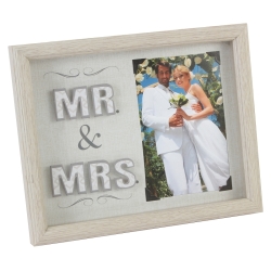 New View Wedding Collection Photo Frame - Mr And Mrs