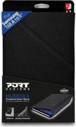 Port Designs Muskoka 10.5" Tablet Case For Samsung Tab A 2018 - Black