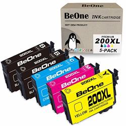 Beone Remanufactured Ink Cartridge Replacement For Epson 200 XL 200XL T200 T200XL To Use With Expression Home XP-410 XP-400 XP-310 XP-300 XP-200 Workforce WF-2540