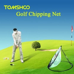 Tomshoo Portable 20 Inch Golf Training Chipping Net Hitting Aid Practice Indoor Outdoor Bag