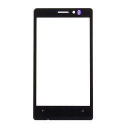 Replace Broken Cellphone Parts Front Screen Outer Glass Lens For Nokia Lumia 925 Black Replacement Cell Phone Parts Color : Black