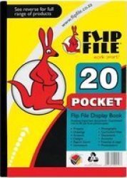 A4 Display File - 20 Pocket