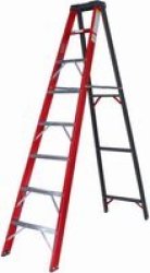 FGS4 Industrial Fibreglass A-frame Step Ladder 1.2M 4 Steps