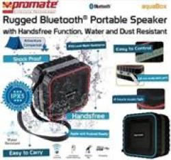 Promate Aquabox Rugged Bluetooth Portable Speaker