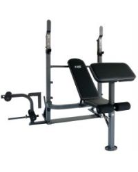 Deals on HS Fitness Folding Combo Barbell Bench Compare Prices