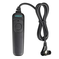 PHOLSY 2.5mm N8 Off-Camera Remote Shutter Release Connecting Cord Cable for Nikon Fujifilm Kodak Cameras Replacement Nikon MC-30A Cable