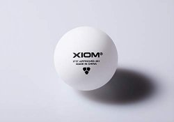 Xiom Ittf 3-STAR 6 White Table Tennis Balls