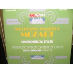 Mozart: Symphonies 36 37 & 38