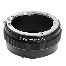 Lens Mount Adapter For Adapter For Nikon F Ai S Lens To Canon Eos M Ef-m M2 M3 M5 M6 M10 M50 M100 Mirrorless