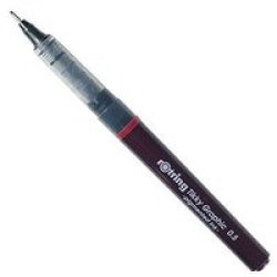 Tikky Graphic Fineliner Pigment Pen - Black 0.50 Mm
