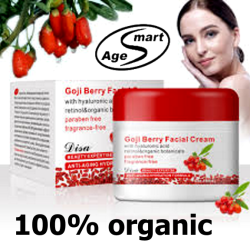 100 Anti-aging Arnica Vitamin K Goji Berry Organic Paraben Free Face Skin Cream Higtening Rganic