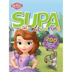 Sofia The First 200 Page Supa Colour And Activity Book