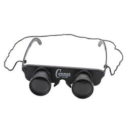 Camman 3x28 Binoculars For Fishing Eyeglass Style With Nylon Cord ..