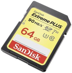 San Disk Extreme Plus Sdxc 64GB Class 10 Uhs-i V30 Card