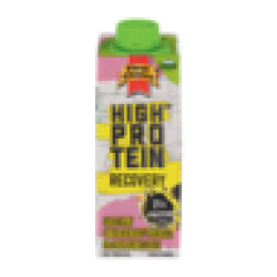 High Protein Recovery Strawberry Vanilla Flavoured Low Fat Milk 250ML
