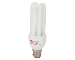 Eurolux Cfl Light Bulb 3U 20W B22 Cool White