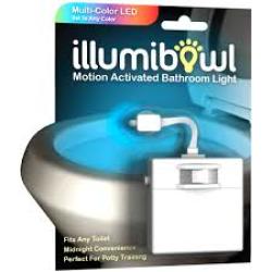 Minx Marketing Illumibowl Motion Activated Toilet Night Light