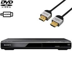 Sony DVPSR510H DVD Player With A Slim HDMI Cable