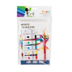 - Art & Craft - Sketch Pad & Paint Set - A5 - 300GSM - 12 Sheets