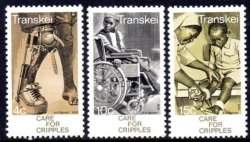 Transkei - 1978 Care Of Cripples Set Mnh Sacc 45-47