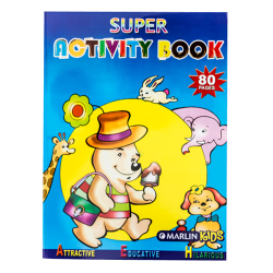 Marlin Kids Super Activity Books 80 Page