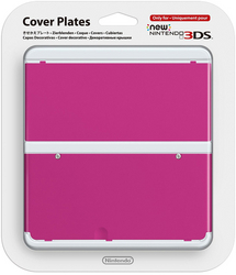 Nintendo - New 3DS Coverplate - Pink 3DS