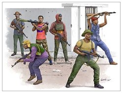 Trumpeter 00438-FIGURINES African Dom Fighters