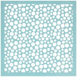 Kaisercraft T605 Scrapbooking Template 12 By 12-INCH Bubbles