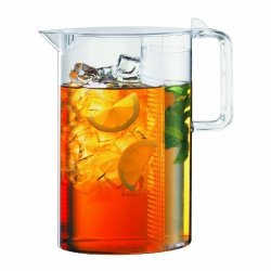 Bodum 1470-10 Ceylon Ice Tea Jug With Filter 1.5 L 51 Oz Clear