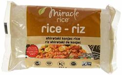 Miracle Noodle Shirataki Konjac Rice 8 Oz Pack Of 6 Zero Net Carbs Low Calorie Gluten Free Soy Free Keto Friendly