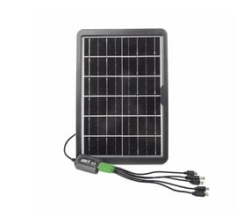 20W Solar Panel Outdoor CHARGER-5 In 1