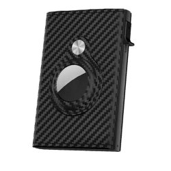 Airtag Wallet For Men - Black Airtag Not Included