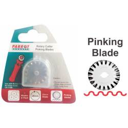 Craft Knife Rotary Blades 28MM Pinking