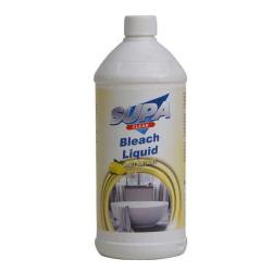Supa Clean Bleach Liquid With Lemon 1 Litre 6 Pack