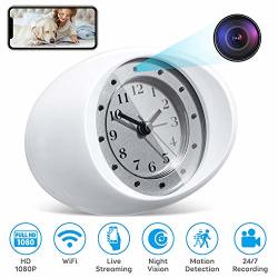 Hidden Omples Camera Spy Camera Wireless Security Nanny Cam With 1080P Full HD Wifi Night Vision Motion Detection Cell Phone App No Sound Recording