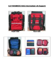 First Aid Kit Intermediate Life Support Ils With Contents