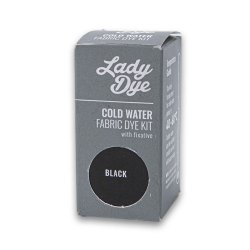 Cold Water Fabric Dye Kit With Fixative - Black