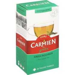 Carmien Tea Green Rooibos 20 Bags