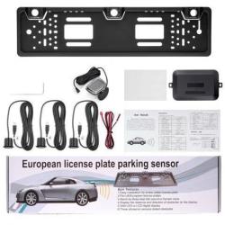 European License Plate Parking Sensor And Parking Distance Control