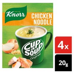 Knorr Cup-a-soup Chicken Noodle Instant Soup 4 X 20G