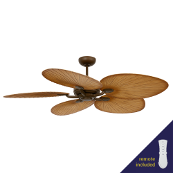Alocasia - Bronze 80W Ac Ceiling Fan With 5 Abs Blades