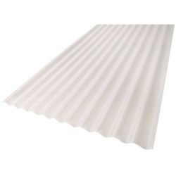 Corrugated 0.8MM Polycarbonate 762 Cover Opal 3.6M