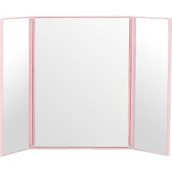 On The Go Fold-up Mirror Pink