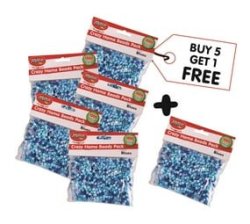 Hama Beads Pack - Blue's Buy 5 Get 1 Free