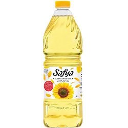 Safya - 100% Pure Sunflower Oil 1 L 33.8 Fl Oz